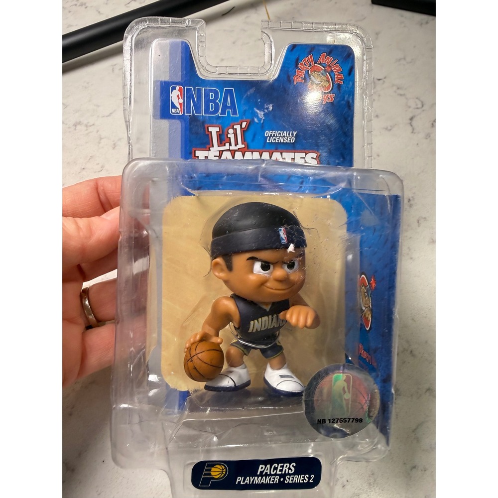 NBA Lil Teammates Indiana Pacers Playmaker Series 2 Figure Party Animal Toys NEW